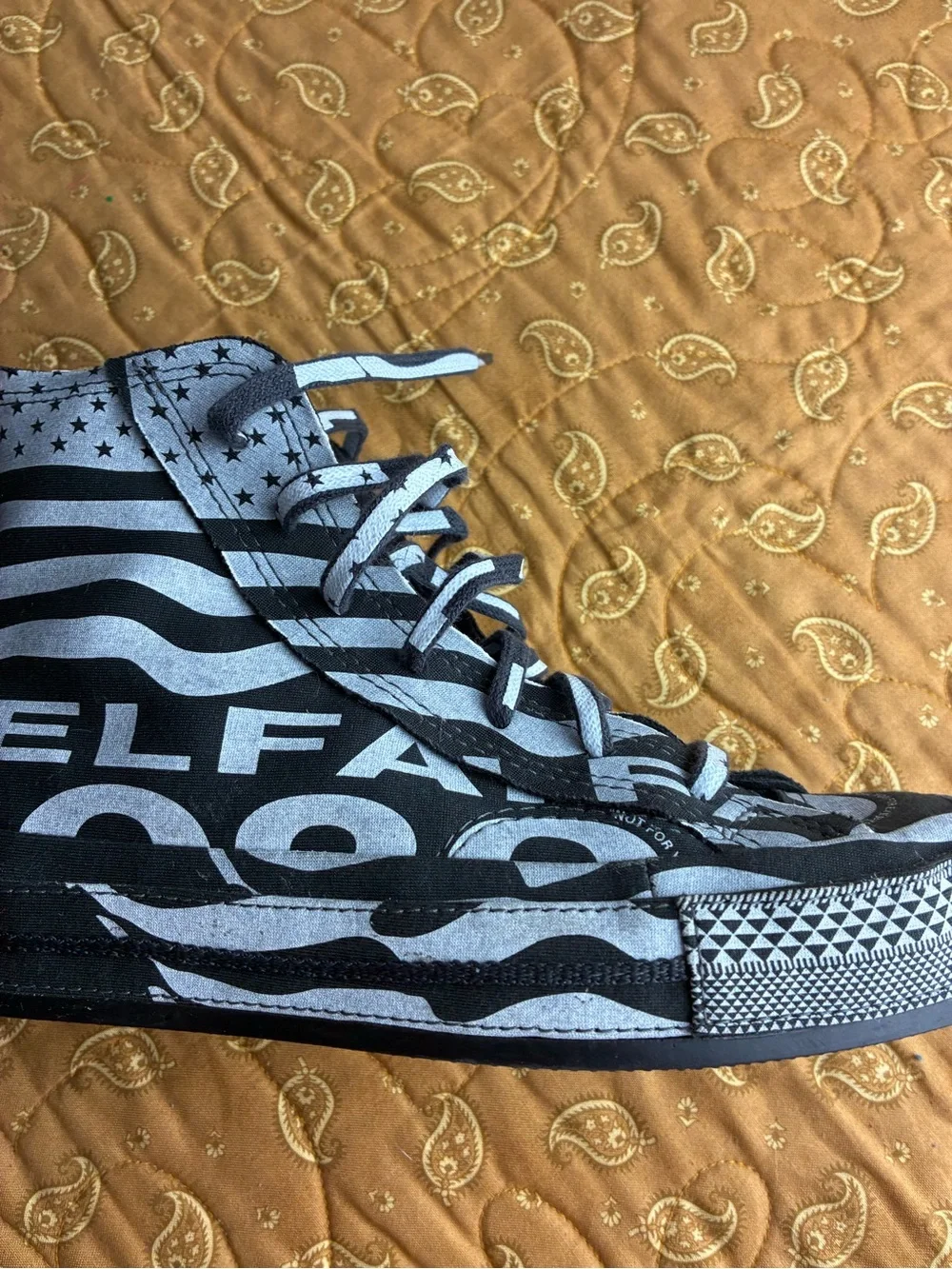 Converse Telfar Chuck 70 Black & White High-Top Sneakers